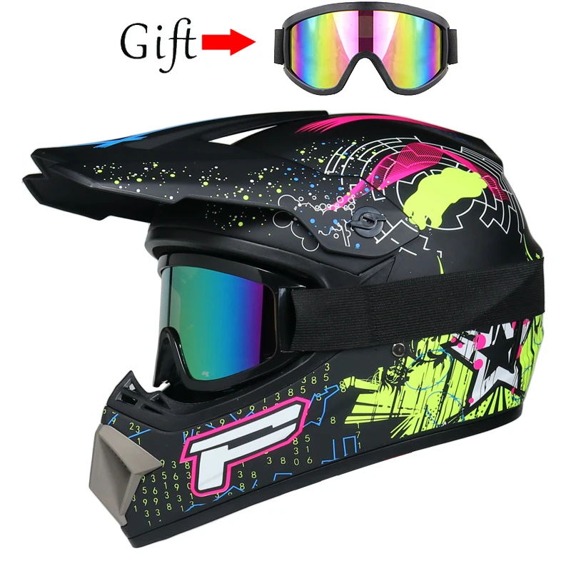 Super light surprise motorcycle helmet ATV Dirt bike downhill cross capacete motocicleta cascos motocross off road helmets | Автомобили и