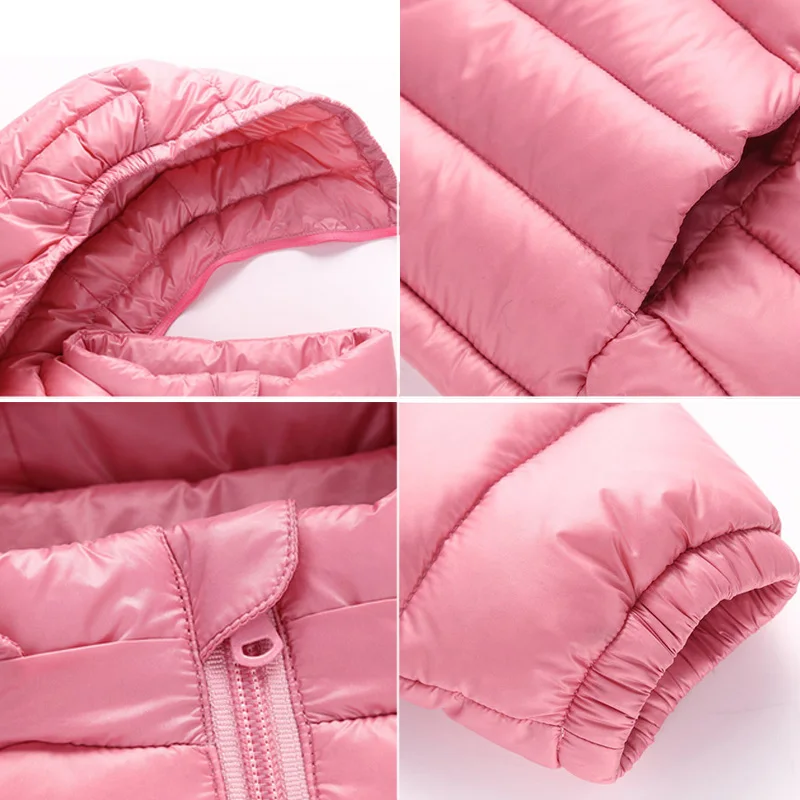 Детские парки для девочек и мальчиков светильник детей куртка с капюшоном 90%