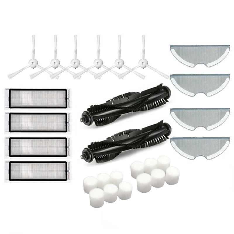 

Сменная насадка на швабру тряпки основной щетки ролика Hepa фильтр для 360 S7 Запчасти для пылесоса аксессуары