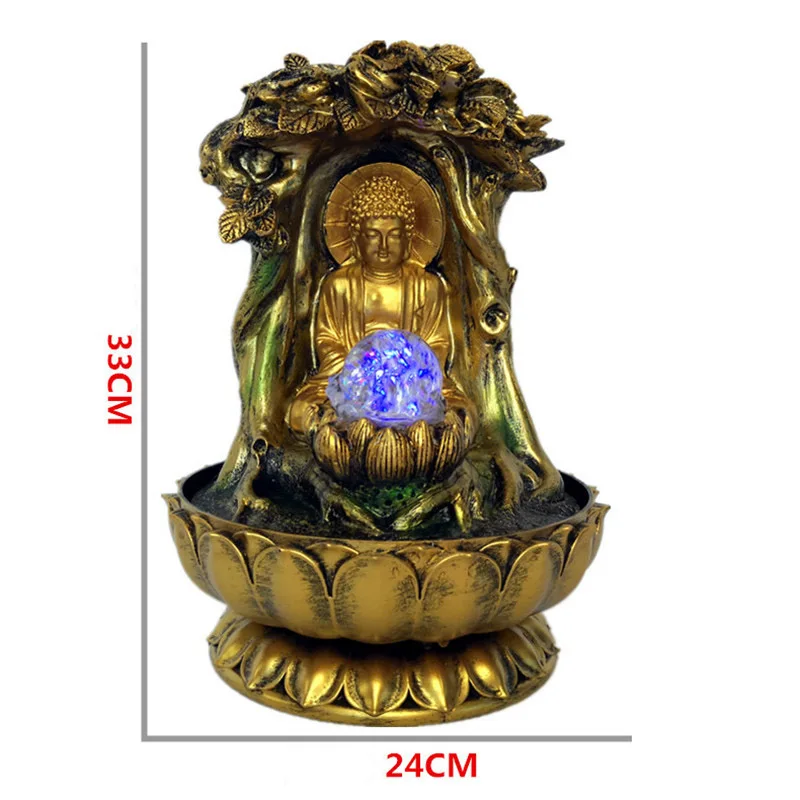 Фэн шуй в помещении светодиодные разноцветные поделки креативные искусственные