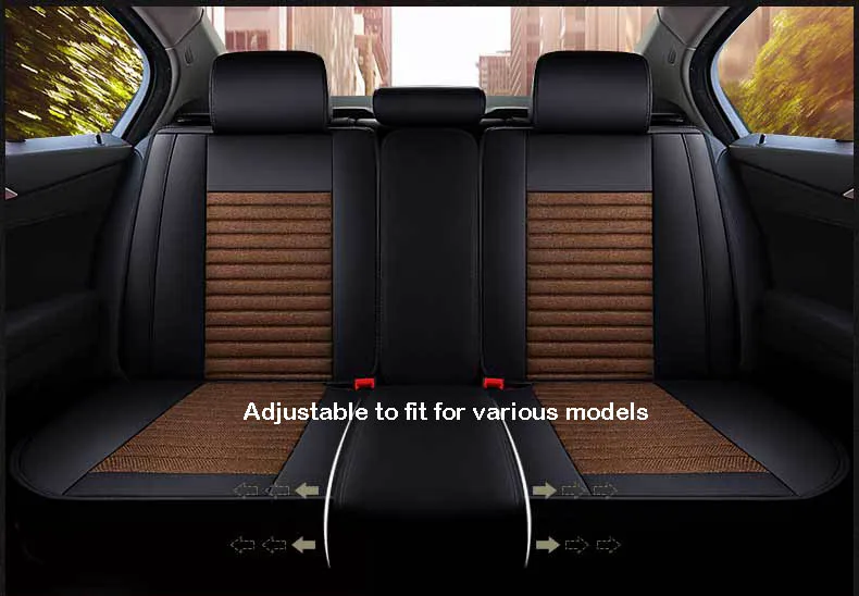 Универсальный чехол для автомобильных сидений кожаный авто toyota peugeot 3008 volvo s60 форд