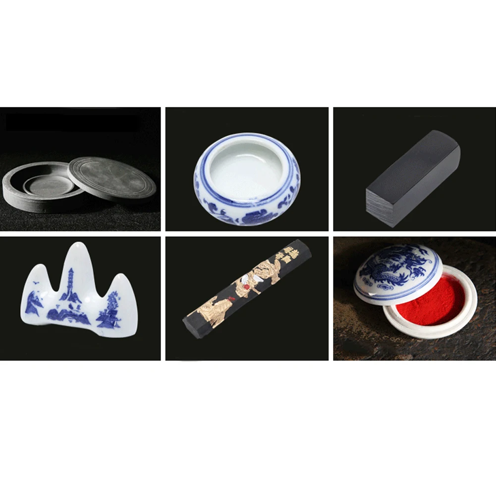 Исследование четыре сокровища Китайская каллиграфия кисть чернильная палка