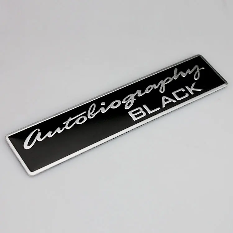 

Autobiography Limited Edition SPORT Chrome Metal Car Styling Tail Emblem Badge Auto Exterior 3D Decor Sticker for Range Rover