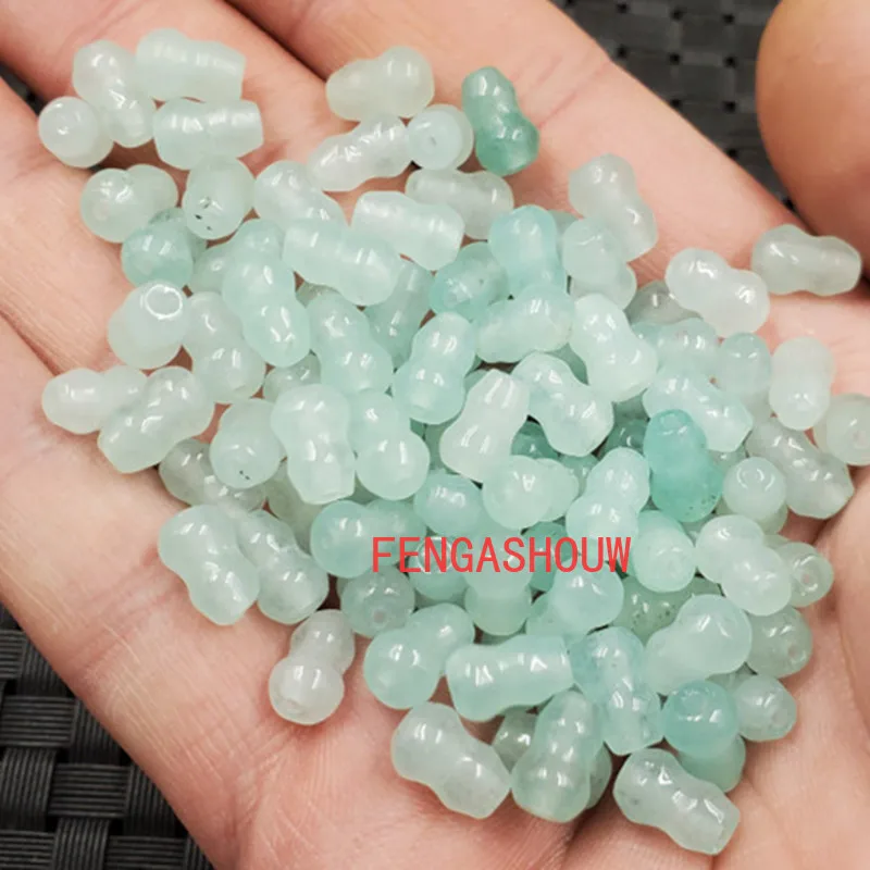 

Hot Selling Natural Ice Seed Straight Hole Gourd Loose Beads Handmade Necklace Bracelet Accessories for Jewelry Making Gift 5*9