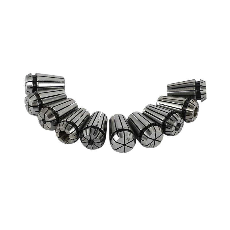 

10Pcs/Set Ultra Precision ER16 1-10MM Spring Collet Set For CNC Milling Lathe Tool Engraving Machine