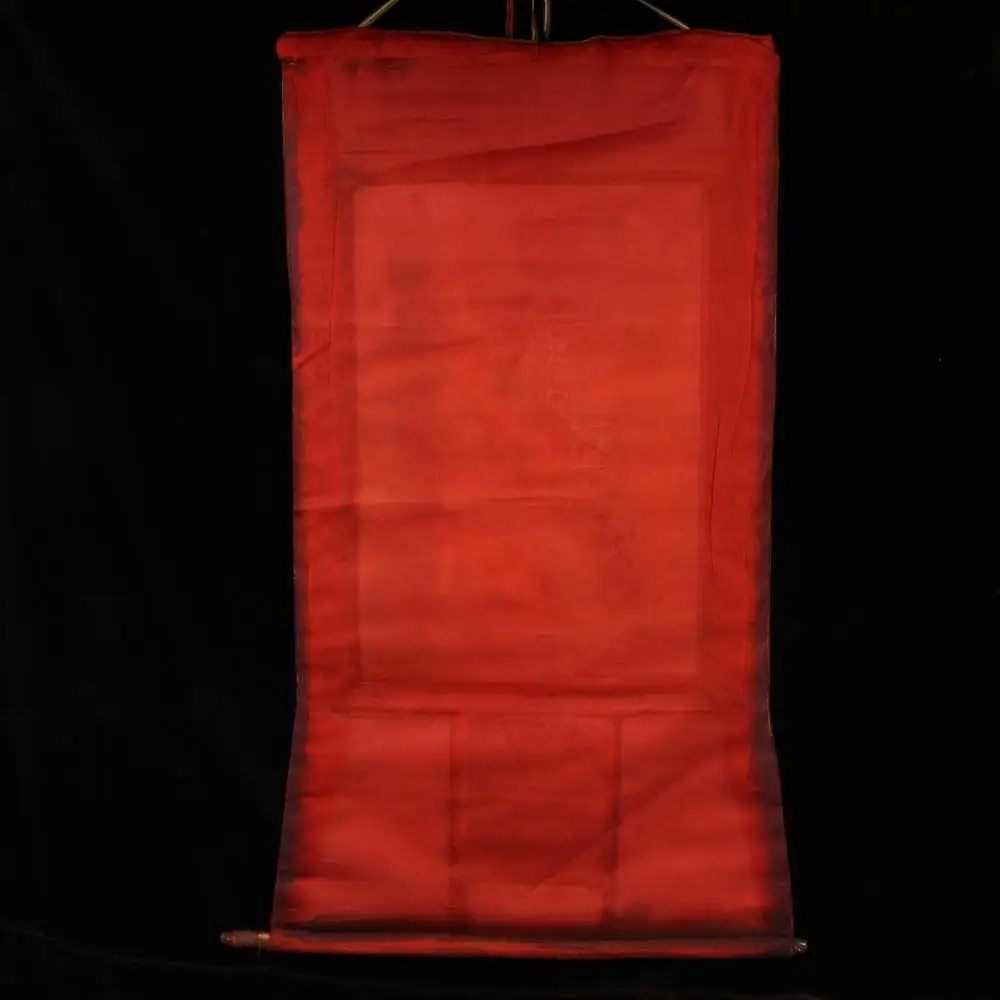 

Home Decor 51" Tibet Buddhism Temple Silk Cloth Handmade painting cloth Green Tara Buddha Statue Thangka Tangka