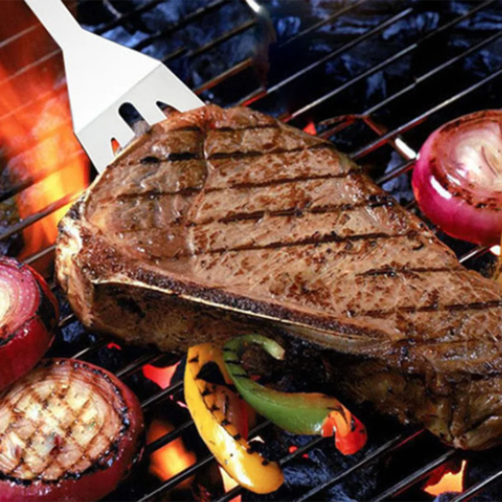 

20Pcs Stainless Steel Barbecue Tools Kit Camping Outdoor Cooking Tools Barbecue Grill Utensil Accessories Kit