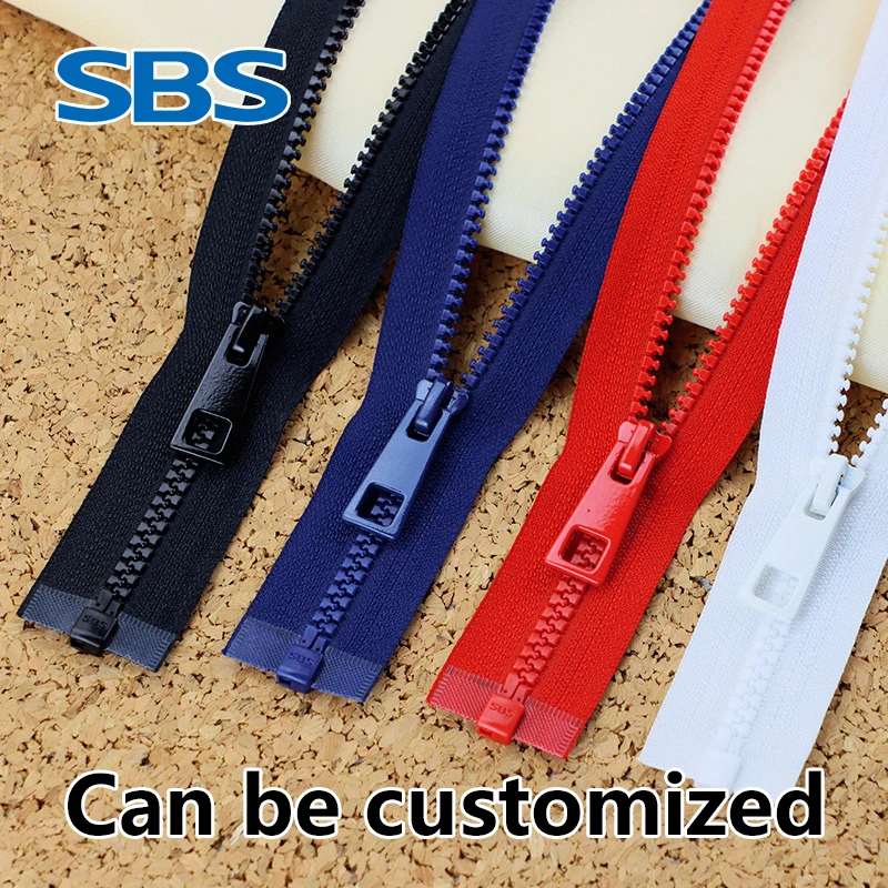 

SBS plastic zipper down jacket zipper accessories #5 jacket open zipper tent windbreaker zipper head accessories sewing accessor