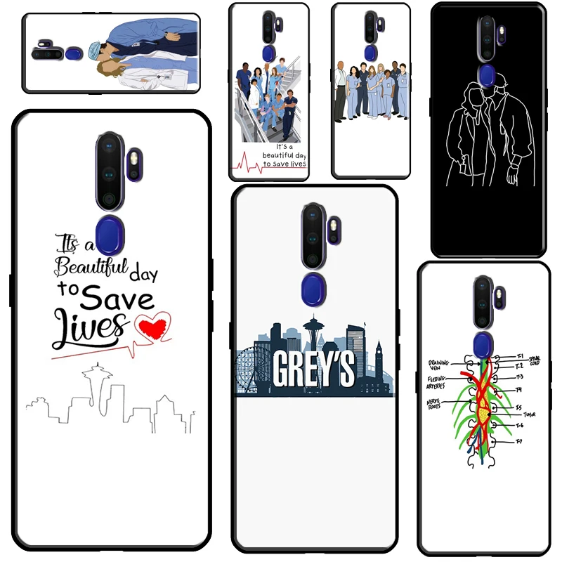 

Grey's Anatomy Phone Case For OPPO A5 A9 A31 A53 2020 A52 A72 A15 A83 A91 A1K A5S Reno2 Z Find X2 X3 Pro