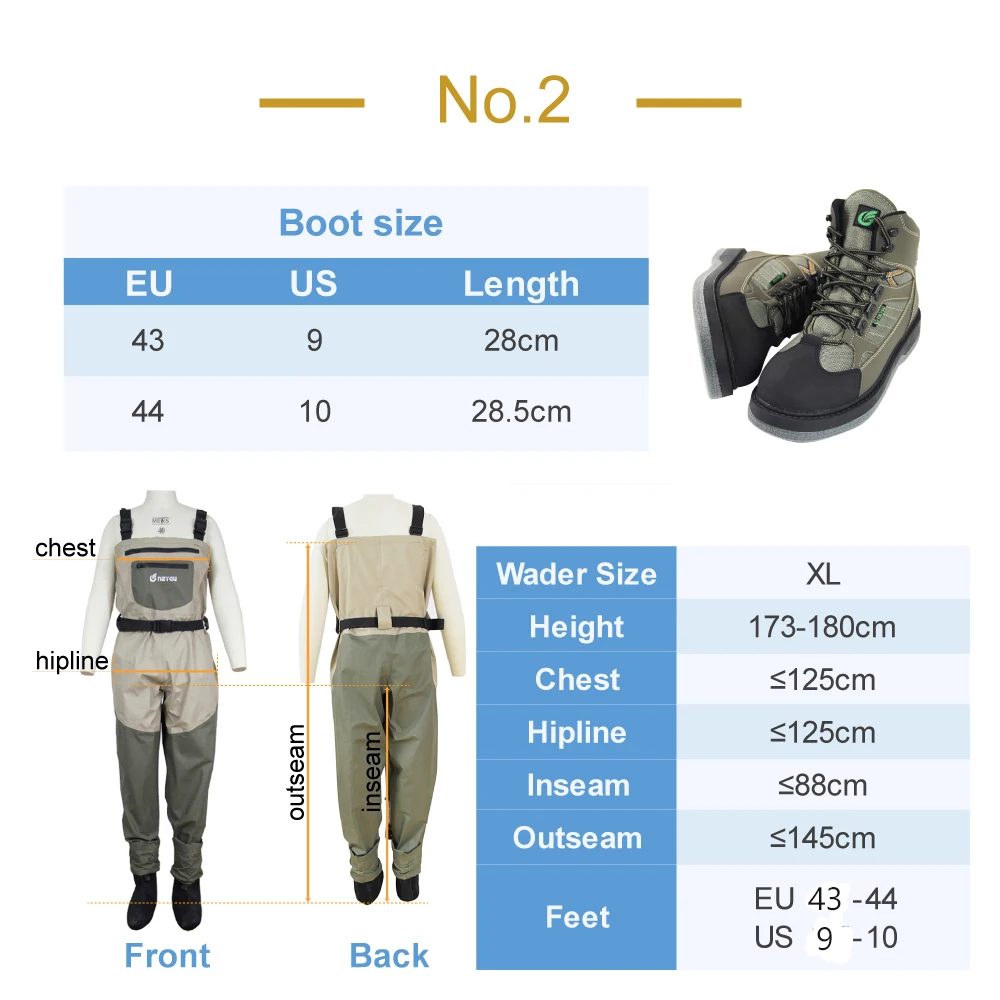 US 10 boots XL wader Водонепроницаемая обувь для рыбалки и войлочной подошвы для женщин с регулируемым плечевым ремнем для охоты, катания на лодках и рафтинга - Цвет: US 10 boots XL wader