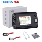 ToolkitRC M6D 500 Вт 30 А Двухканальное умное зарядное устройство для Lipo LiHV Lion