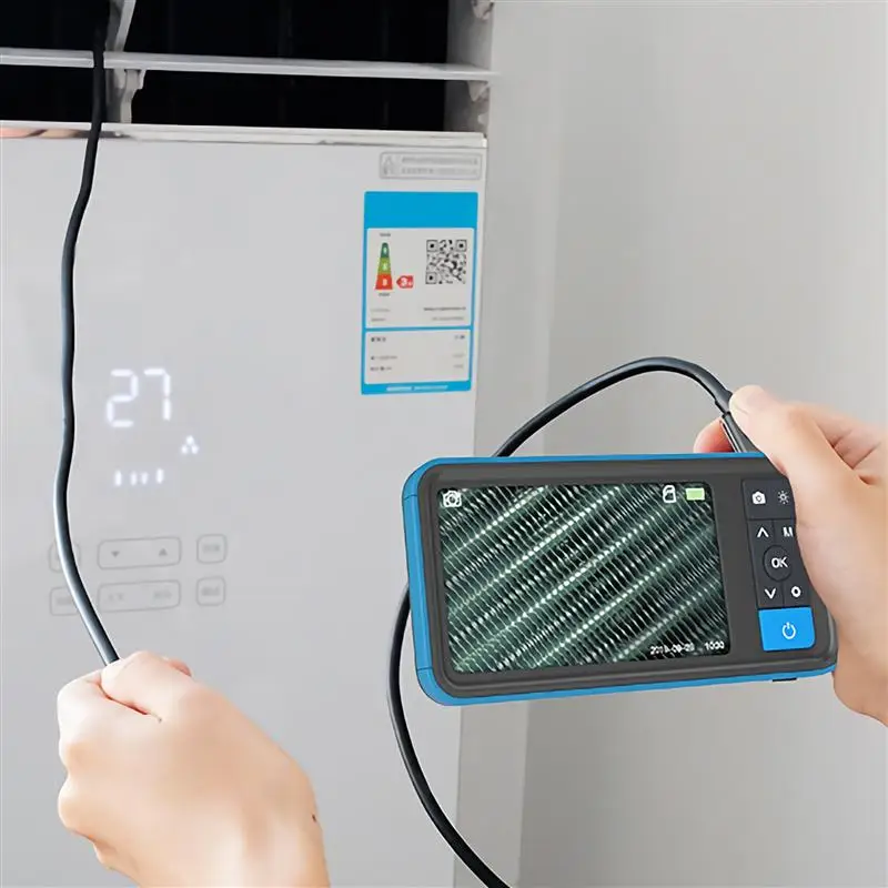 Автомобильный цифровой Бороскоп с двумя объективами и ЖК-камерой высокой