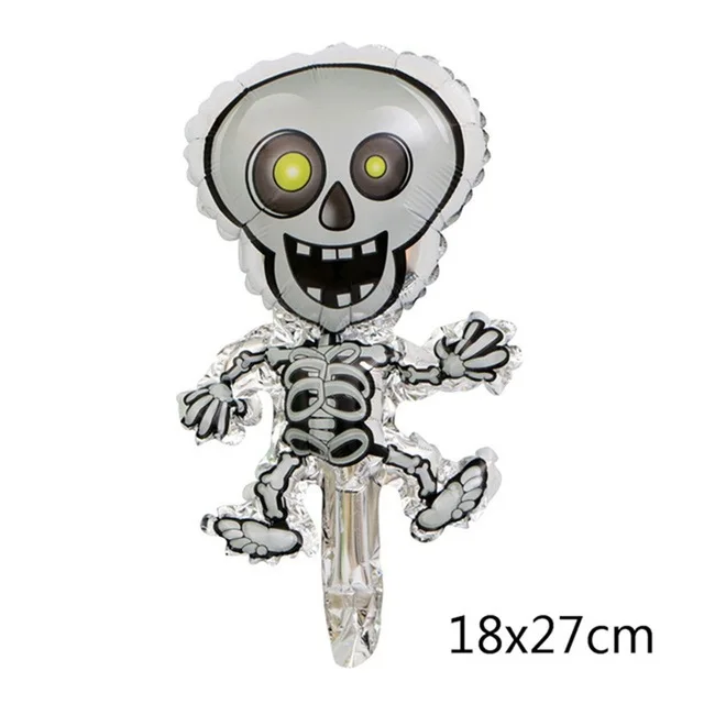 10pcs mini 10 шт./лот оранжевые черные латексные шары на Хэллоуин фигурки животные шары Аксессуары декор Хэллоуин - Цвет: 10pcs mini