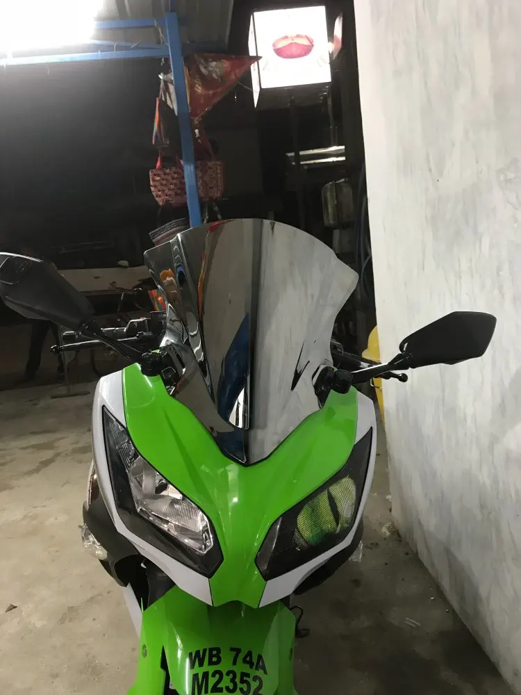 Ветровое стекло для мотоцикла Kawasaki ninja250 NINJA250 2013 2019 EX400 ninja400 2018 2019| |