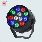 Плоские светодиодные светильники для вечерние Lyre Wash Par 12X3W, сценическое освещение Uplighting DMX, сверхъяркое освещение для свадьбы, диджея, мероприятия, дискотеки, шоу