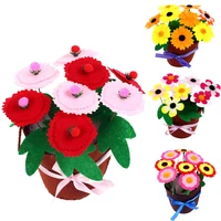 toys for children crafts kids diy flower pot potted plant kindergarten learning education toys montessori teaching aids toy