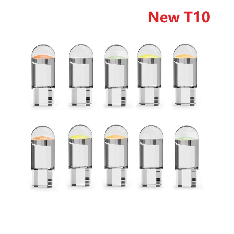 1 шт. Стекло корп W5W 194 168 T10 светодиодный автомобильный светильник s лампы 6000k 8000k 10000k светодиодный PMMA Корпус купольный светильник лампа прибора, работающего на постоянном токе 12 В