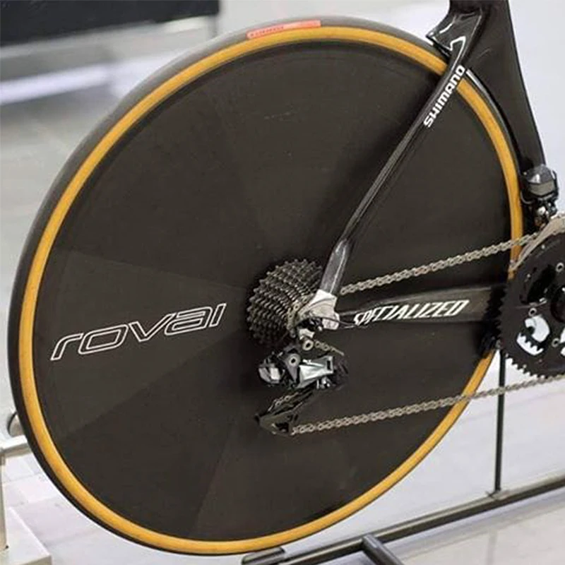 

Carbon Disc Wheel Sticker TT Track Triathlon Wheel Decals of ROVAL 321 brand