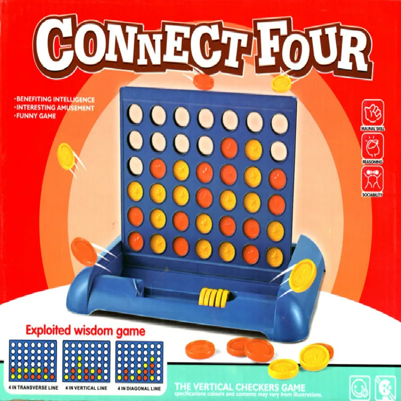 

Children's chess three-dimensional four-connected chess four-men chess parent-child table game chess mini board game toy