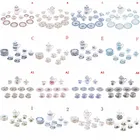 1:12, миниатюрный набор чайных чашек 17 шт., чайный набор, чайный набор, Цветочная посуда, кухонный кукольный домик