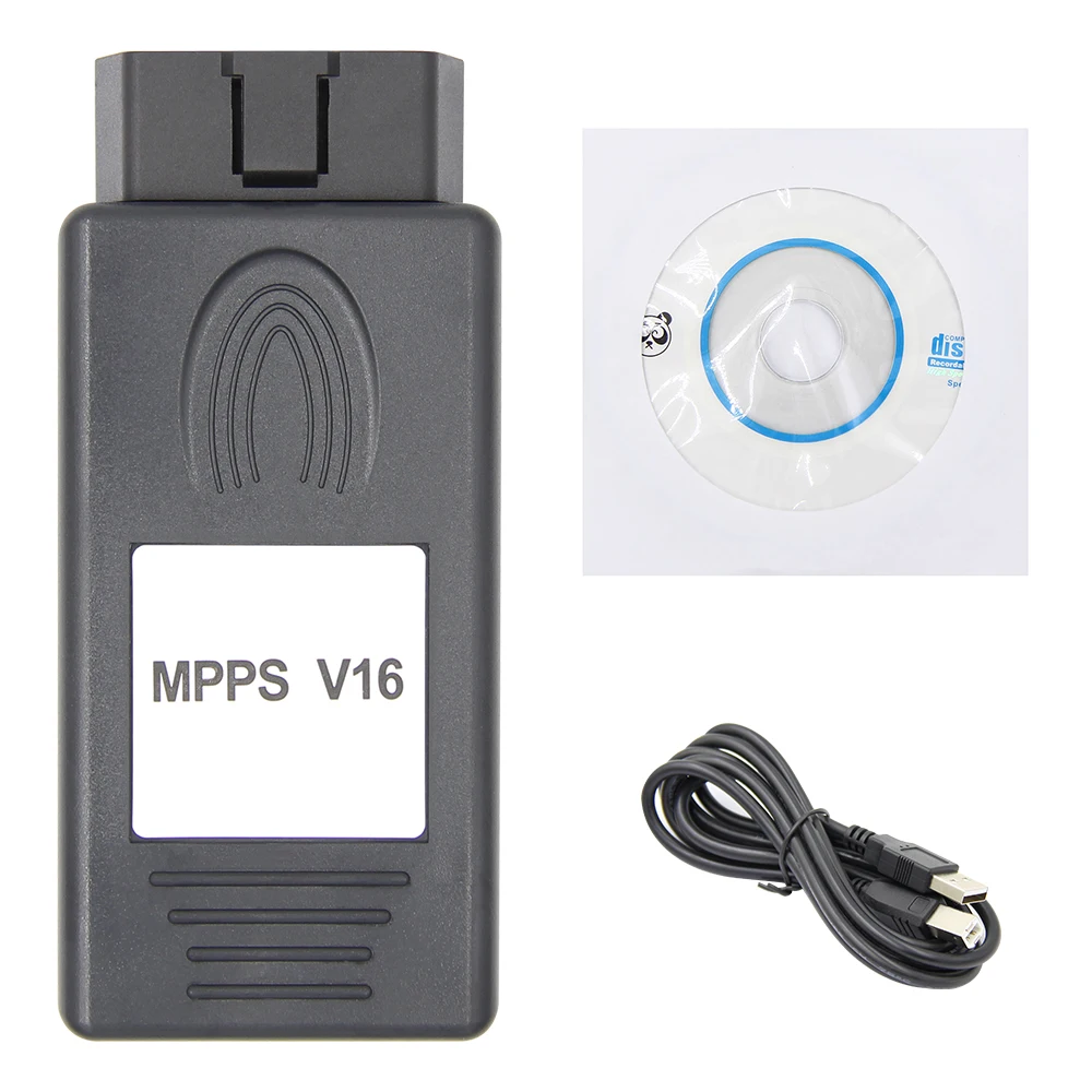 MPPS V16 ECU чип тюнинг для EDC15 EDC16 EDC17 MPPS V16.02 V16.1.02 OBD2 Диагностический кабель контрольная сумма может мигалка ЭБУ программист
