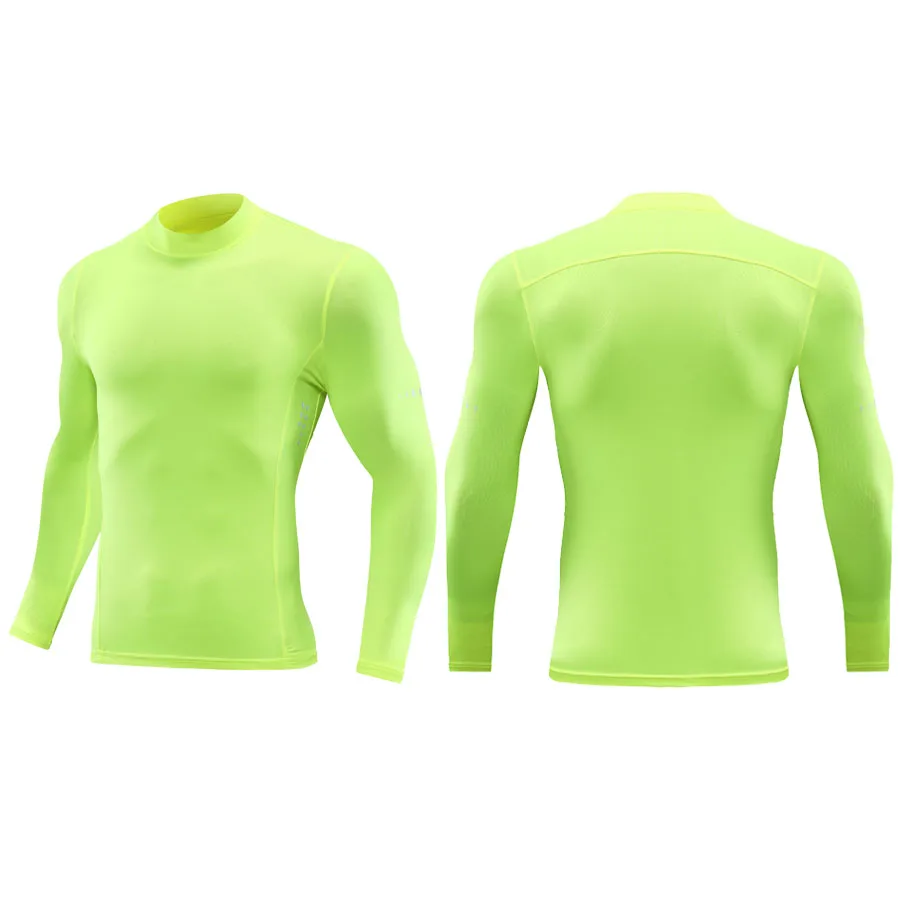 

Compression T Shirt Men Long Sleeve Running Fitness Tights Gym Sport Training Jogging Shirts Sportswear Quick Dry Fit Clothes
