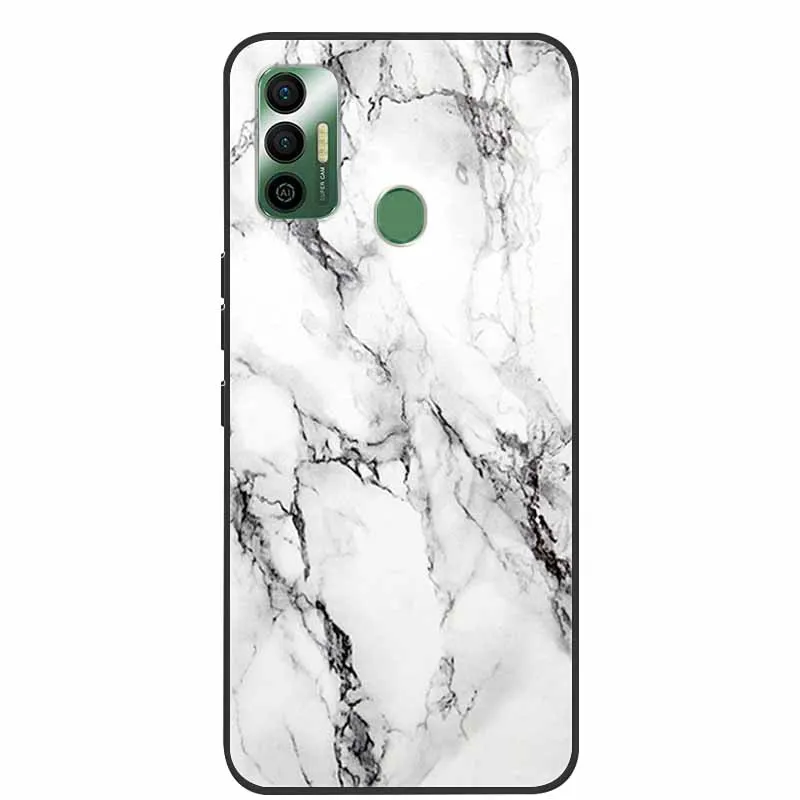 for tecno spark 7 case marble soft silicone back case for tecno spark 7 spark7 fundas case phone cover spark 7 6 5 kf6j coque free global shipping