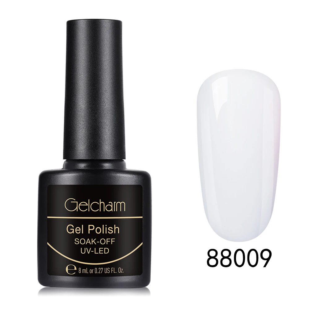 88009 Gelcharm 8 мл сменная серия Гель-лак для ногтей УФ светодиодный отмачиваемый лак для ногтей Блеск для ногтей салон маникюрный лак - Цвет: 88009