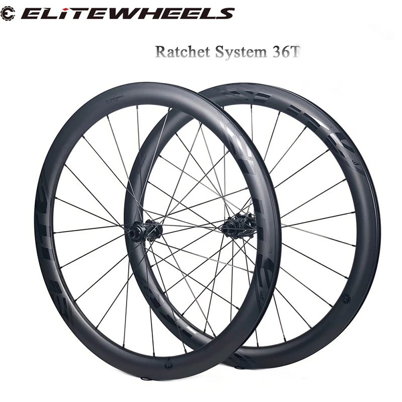 ELITEWHEELS дорожный диск углеродный велосипед колесная система 24-24H RD13 трещотка 36T