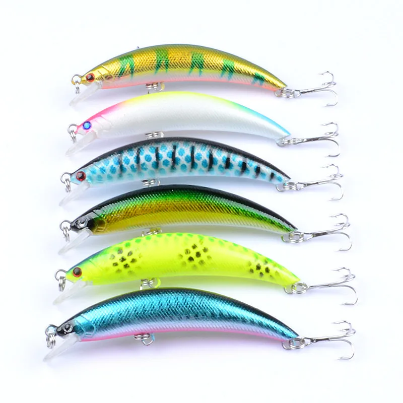 

9.5cm 9g weight system Top fishing lures minnow crank wobbler quality fishing tackle hooks for fishing pencil lure