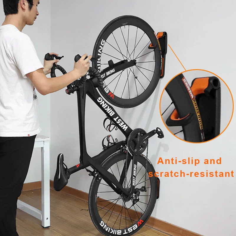 

Bike Wall Mount Hook Bicycle Stand Organizer Parking Holder Garage Storage Rack Necessary MTB Bike Bicycle Cycling Accessories