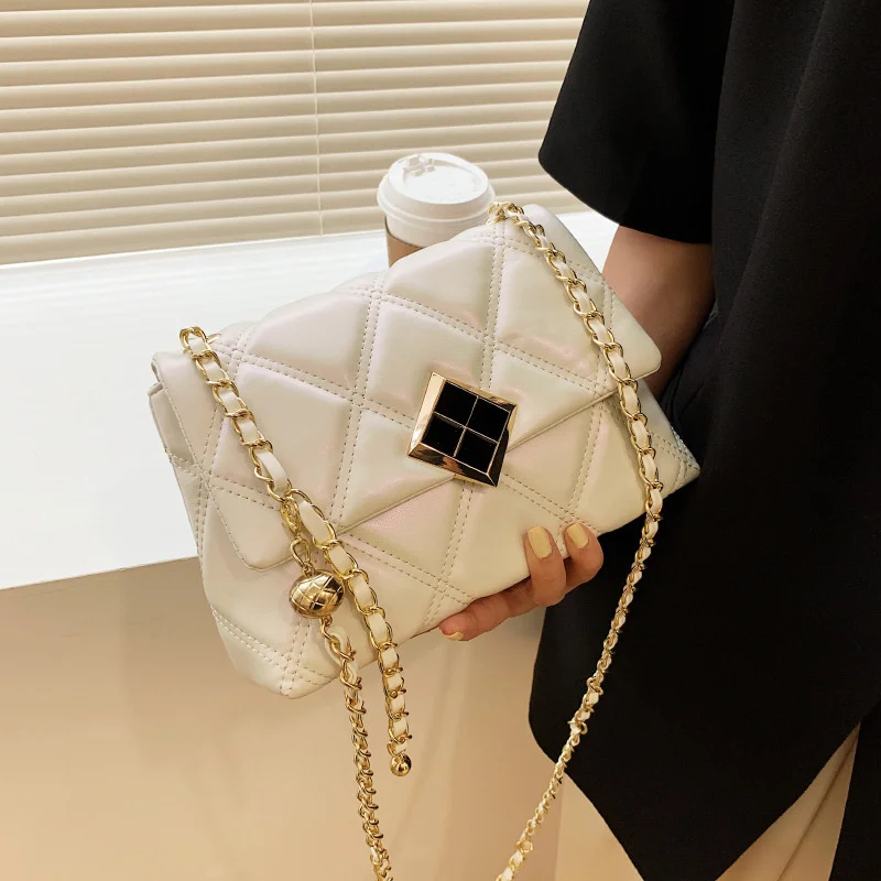 

Net red versatile popular foreign style small bag women's 2021 new trendy chain bag simple bag