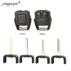 Jingyuqin 10 шт. 23 кнопки дистанционного ключа автомобиля оболочка для Vauxhall Opel Astra Zafira Omega Vectra Uncut Blade автомобильный чехол для ключей