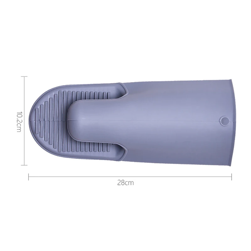 

New 1 Pc Microwave Glove BBQ Oven Baking Hot Pot Mitts Cooking Heat Resistant Kitchen Mittens Silicone