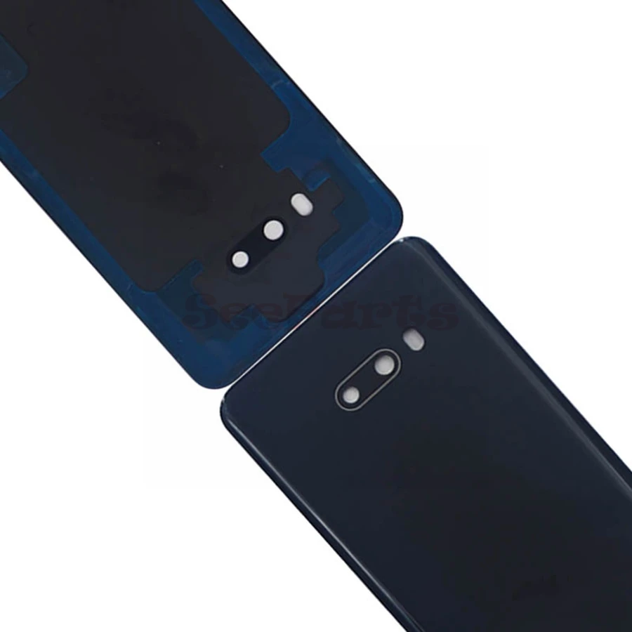 Протестировано для LG G8 ThinQ крышка аккумулятора задняя корпуса стеклянная G820 G820N 6 1