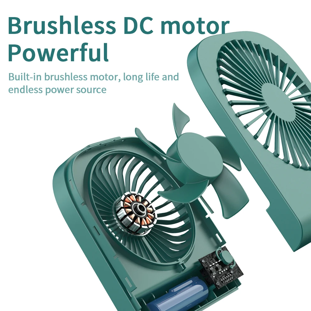 IHoven вентилятор с питанием от USB Настольный Мощность банка 4800 мА/ч Портативный