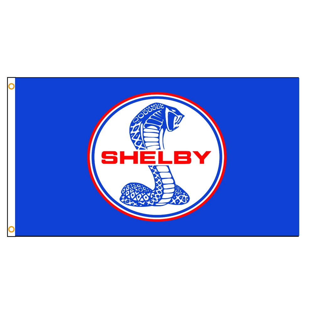 

3x5 Ft Shelby Car Racing Flag for Car Show Promotion