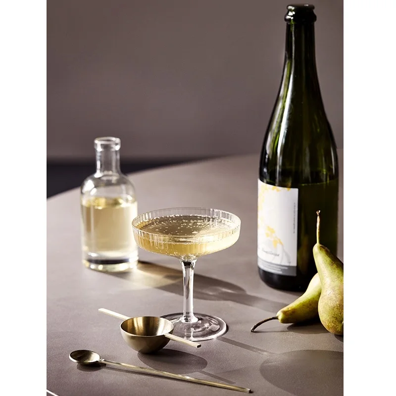 Лидер продаж десертная чашка в нордическом стиле простой стеклянный бокал для