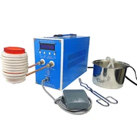 6000w induction heater induction heating machine metal smelting furnace high frequency welding metal quenching equipment