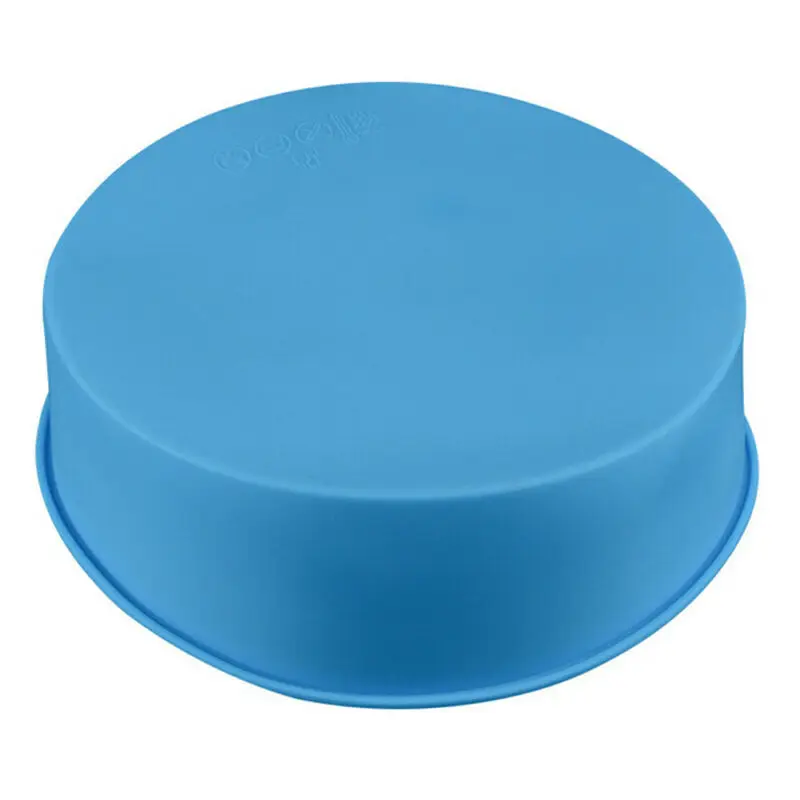 6/8/9 круглая форма для торта хлеба силиконовая кексов маффинов шоколадных