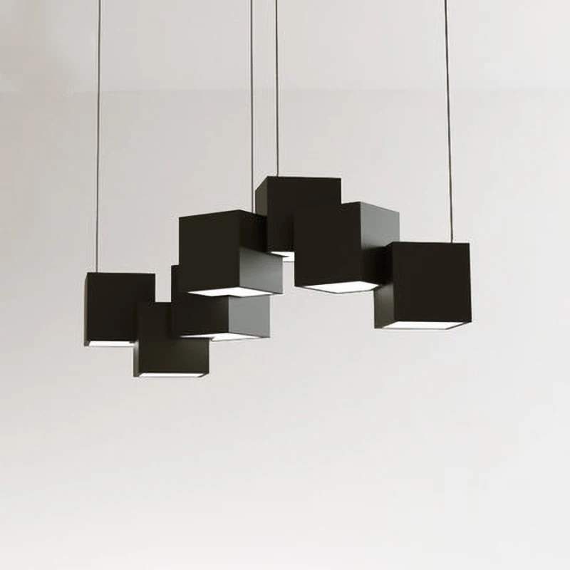 Современные минималистичные креативные металлические подвесные светильники в