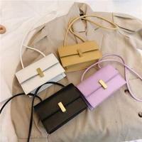 pu leather crossbody bags for women solid designer color shoulder bag female small elegant totes lady handbag luxury purses new