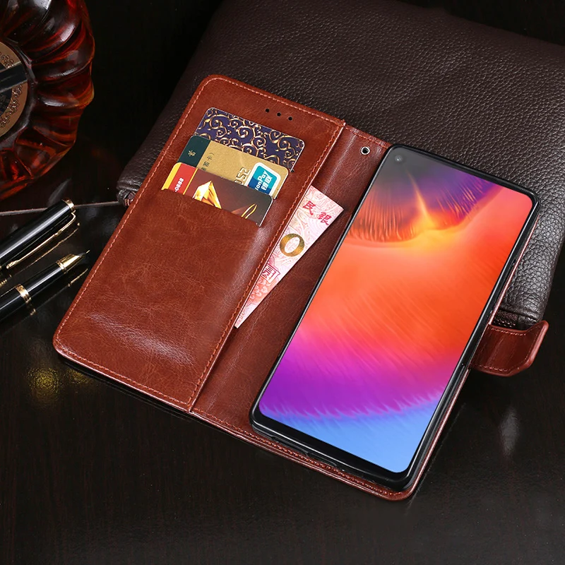 Прочный защитный кожаный чехол премиум класса iTien для телефона Samsung Galaxy A20e M40