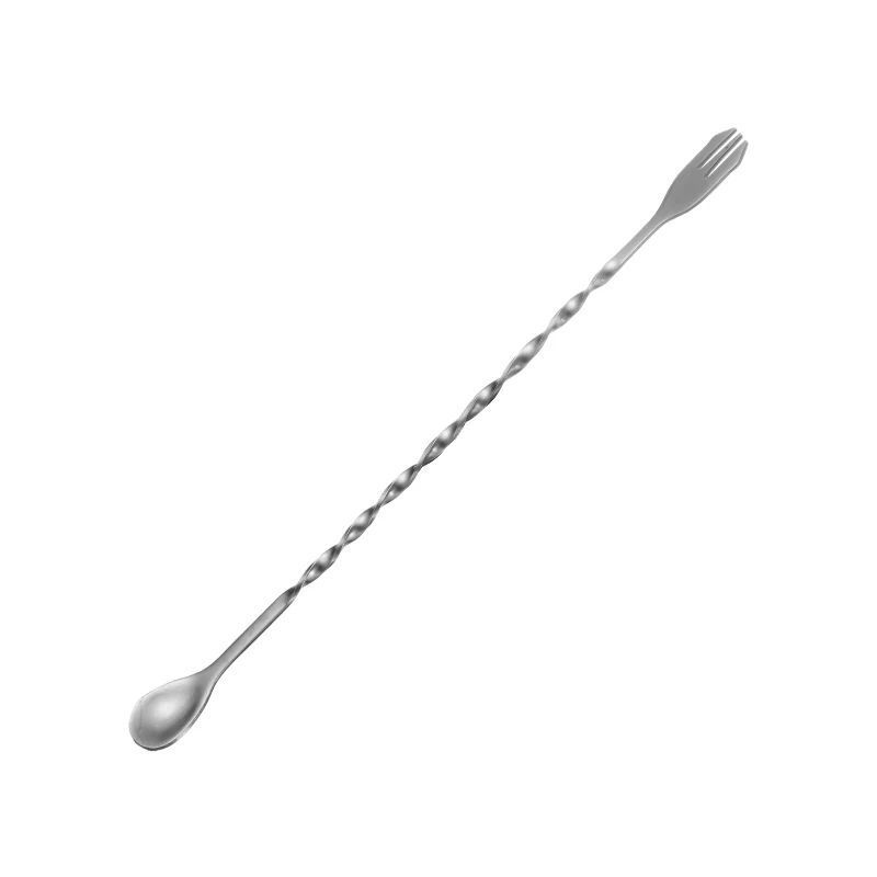 26 см Нержавеющая сталь Коктейльная барная ложка диск хвост Напиток Смеситель