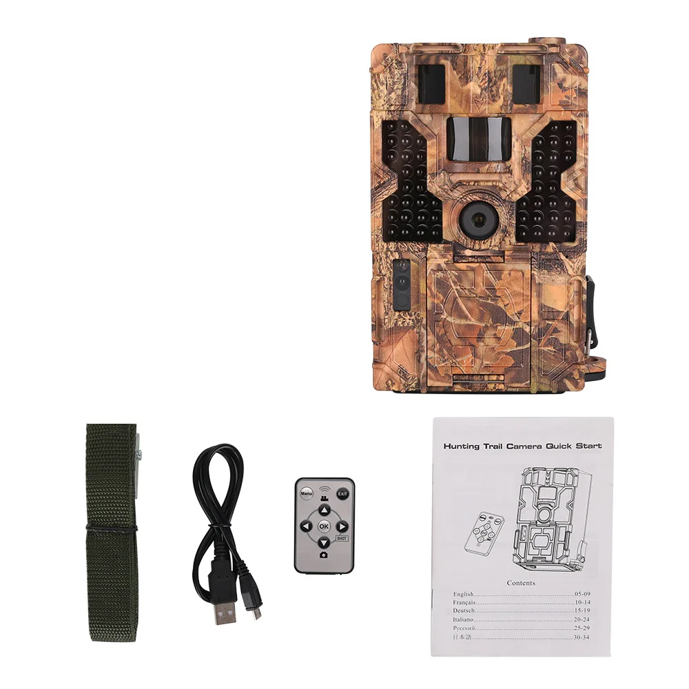 TCM20M 01 Trail Камера 20MP IP55 Водонепроницаемый 0 2 s быстрая съемка инфракрасный Ночное