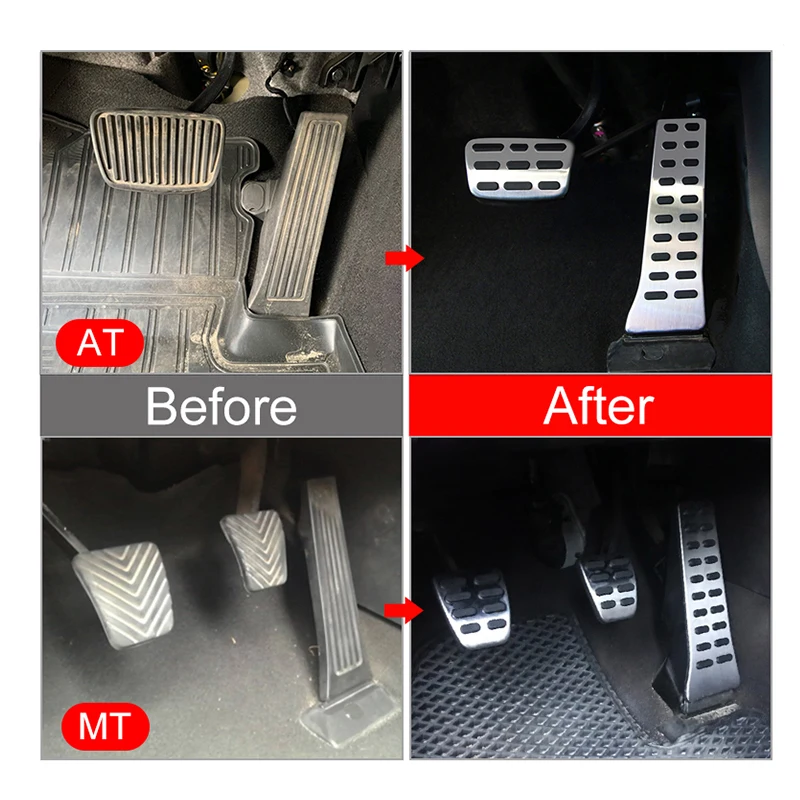 Автомобильная педаль акселератора нескользящий чехол для Hyundai Sonata Tucson Kia Optima Sportage