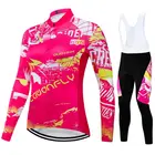 Одежда для велоспорта на открытом воздухе с длинными рукавами на весну и осень дышащая женская одежда для велоспорта с длинными рукавами