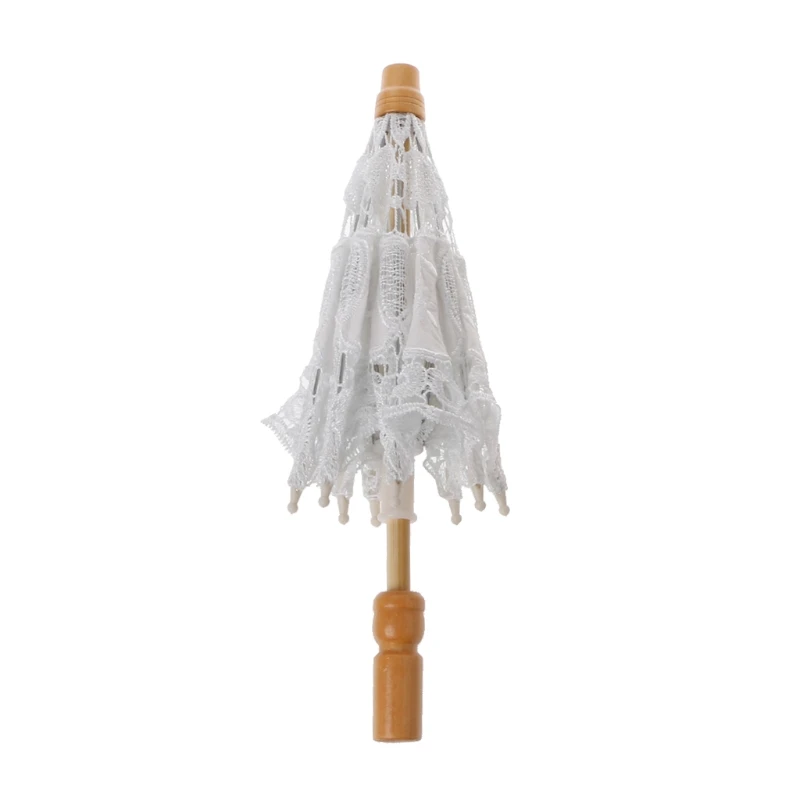 Accesorios de fotograf&iacute;a de beb&eacute; reci&eacute;n nacido, sombrilla de encaje, estudio infantil, fotograf&iacute;a, regalo de Ducha-2
