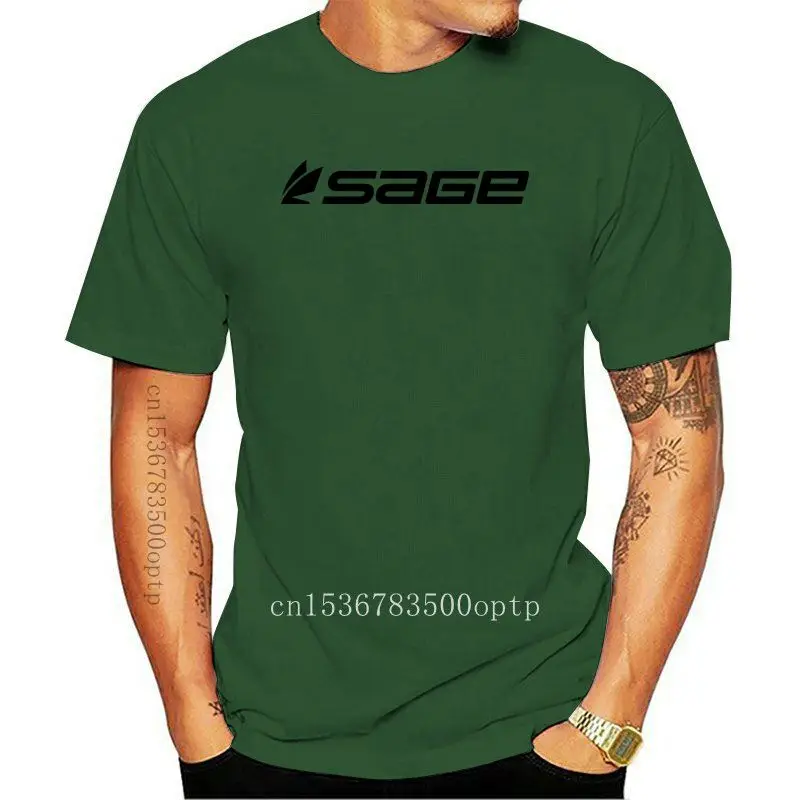 

New 2021 Fashion Style Sage Fly Fish Fishinger Music Unisex Grey T Shirt 100% Cotton Short Sleeve Summer Tops Tees T Shirt