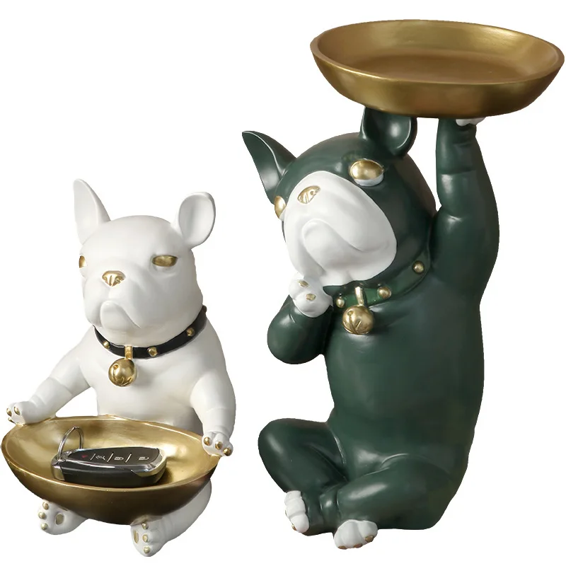 

Nordic light luxury method bucket storage ornaments, creative animal tray